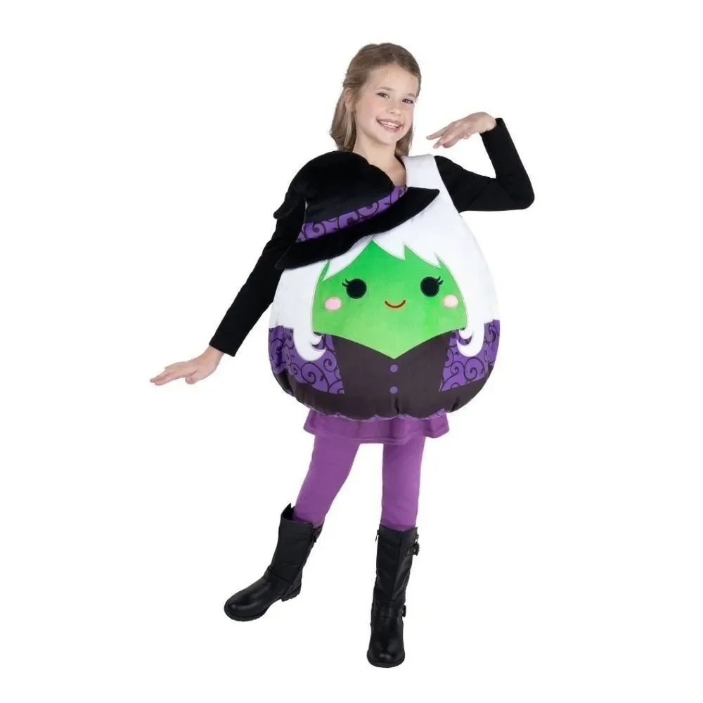 Nwt Squishmallows Kids' Mariposa the Witch Halloween Costume Suit One Size